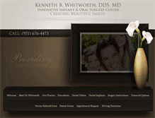 Tablet Screenshot of innovativeimplant.com